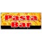 Signmission PASTA BAR BANNER SIGN dressing salad pasta noodles vegetables tomato B-96 Pasta Bar - alternate 1